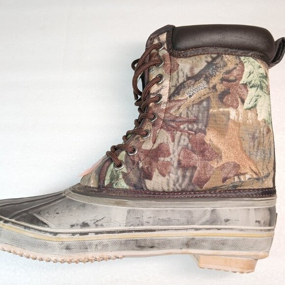 Game Winner Thermolite Camo Insulated Hunting Boots Mens 12 Steel Shank NWT - Picture 3 of 11